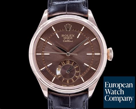 rolex cellini dual time watch price|rolex cellini 50525.